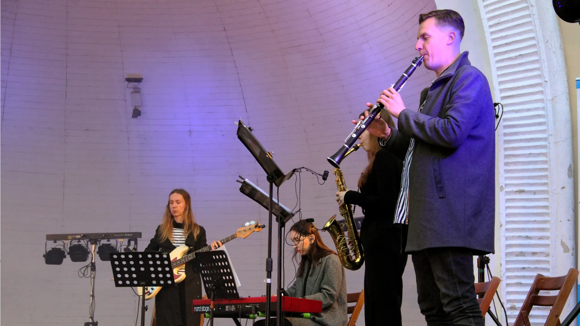 Muzycy z Emma Experience Band. Zdjęcia Piotr Bartz