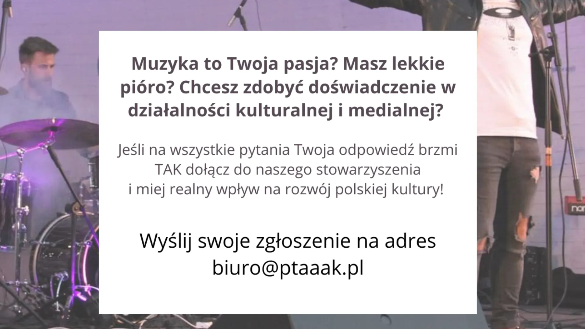 Plakat.