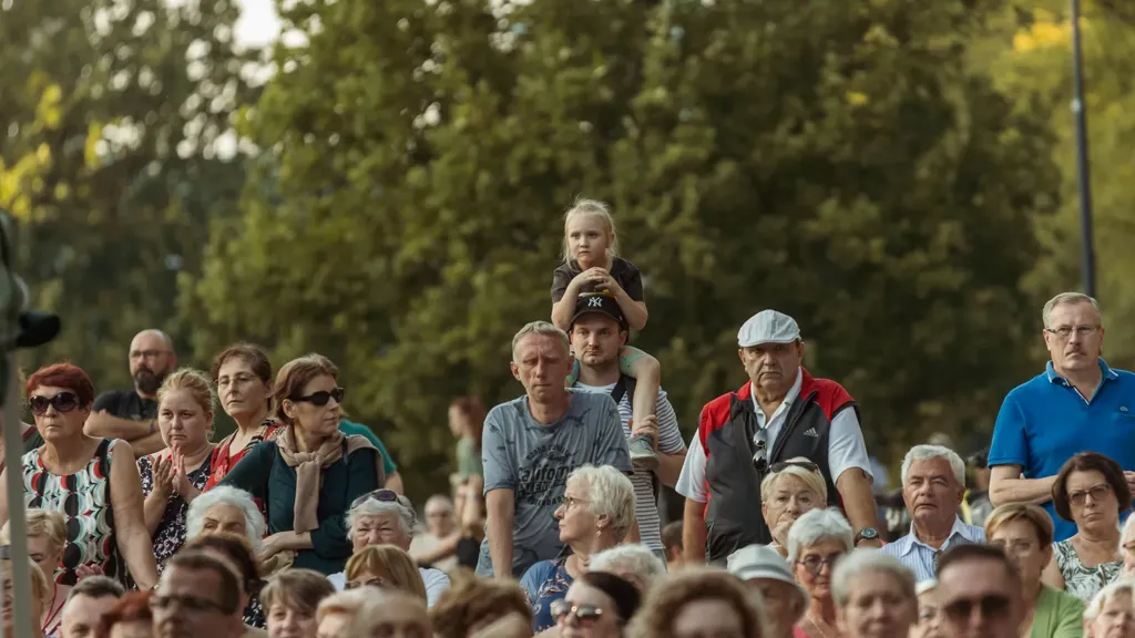 Publiczność w Parku Wilsona