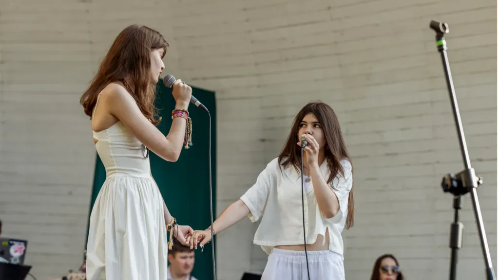 Pola Płowiak i Marta Mąka