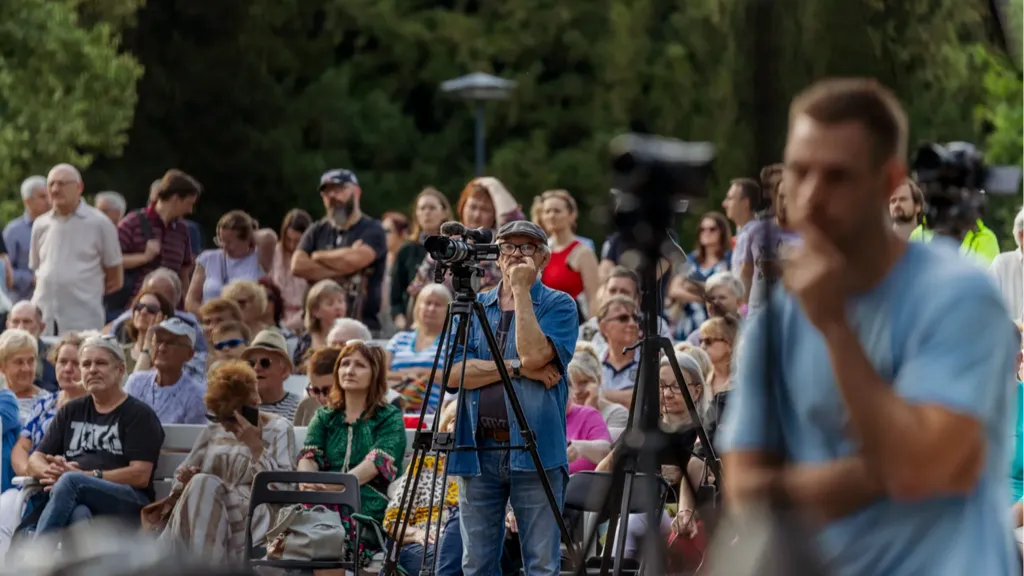 Widownia w Parku Wilsona