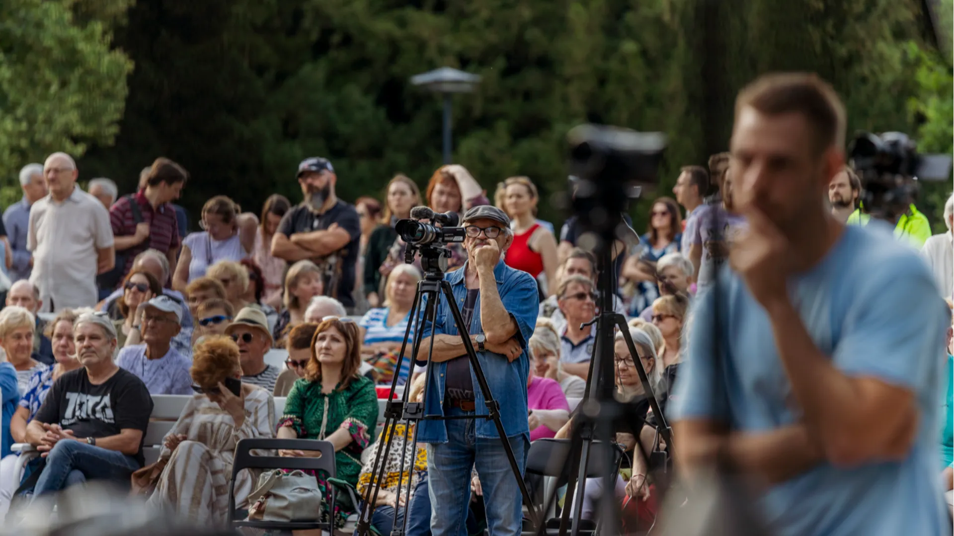 Widownia w Parku Wilsona