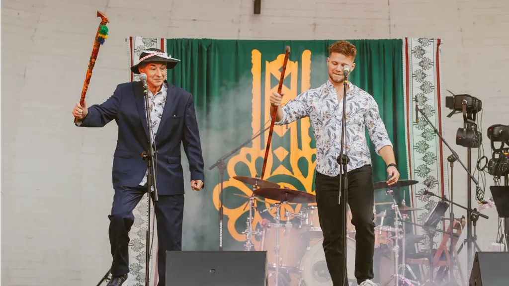 Włodzimierz Sładkowski i Kuba Rayman