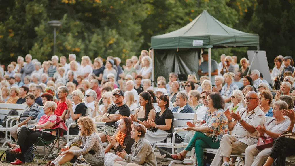 Widownia w Parku Wilsona