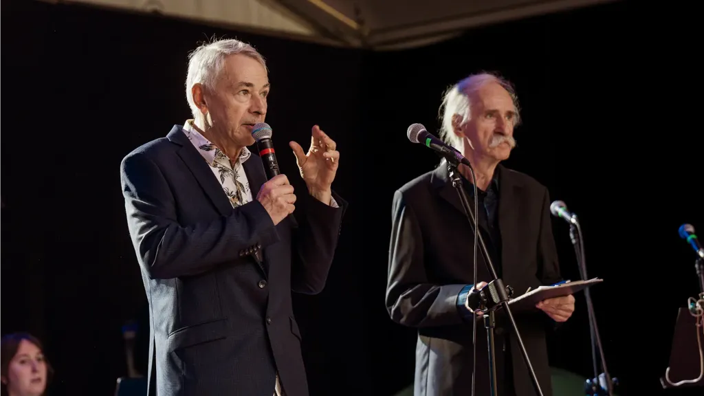 Prezes Włodzimierz Sładkowski i Andrzej Błaszczak